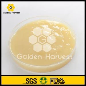 순수 신선하고 유기 로얄 젤리